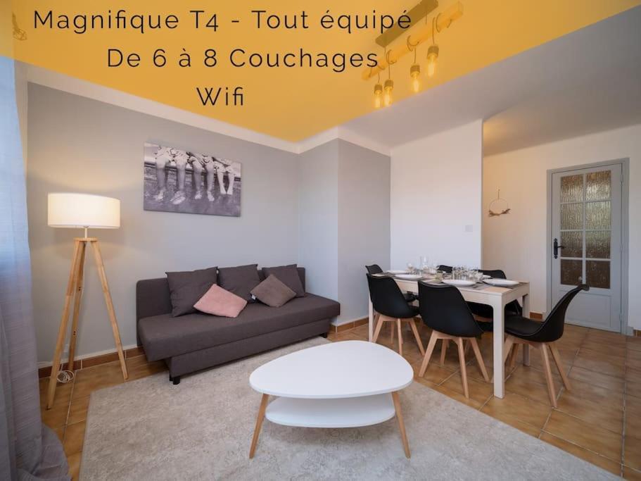 Appartement Tout Equipe Traversant 6 A 8 Couchages Marseille Bagian luar foto